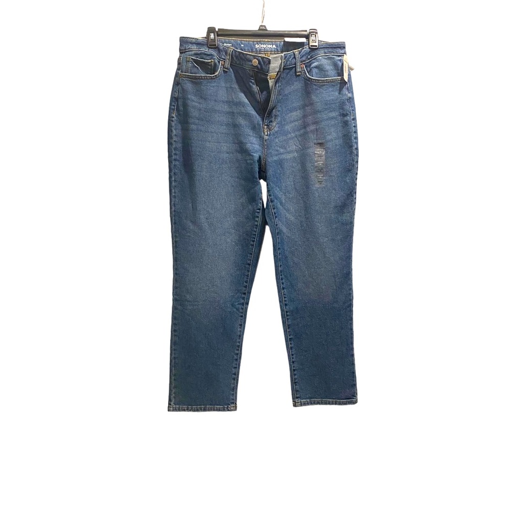 Vintage Cropped Ankle Jeans, sz 16